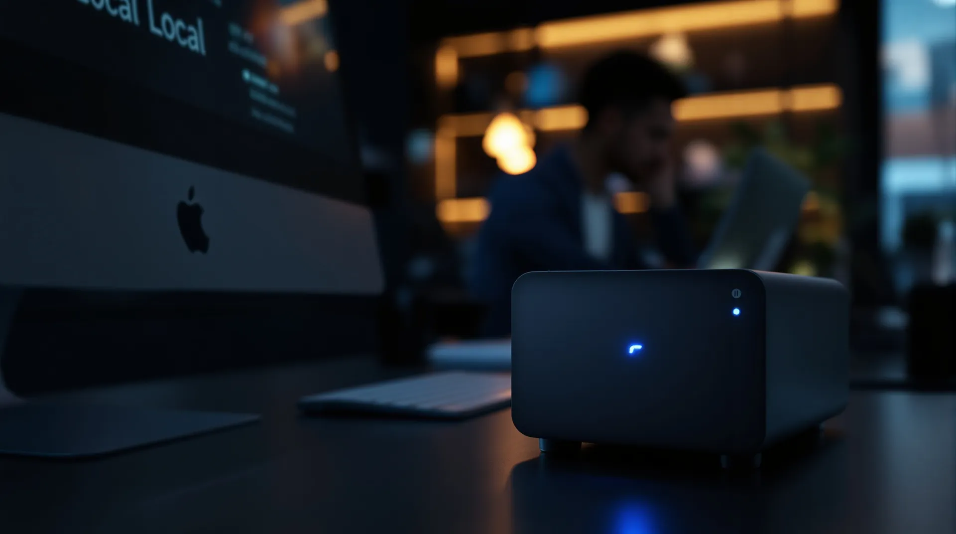 TechFides local AI hardware running on-site